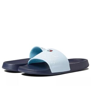 Tommy Hilfiger Women's Dipz Slide Sandal with Signature Script NWOT OBO